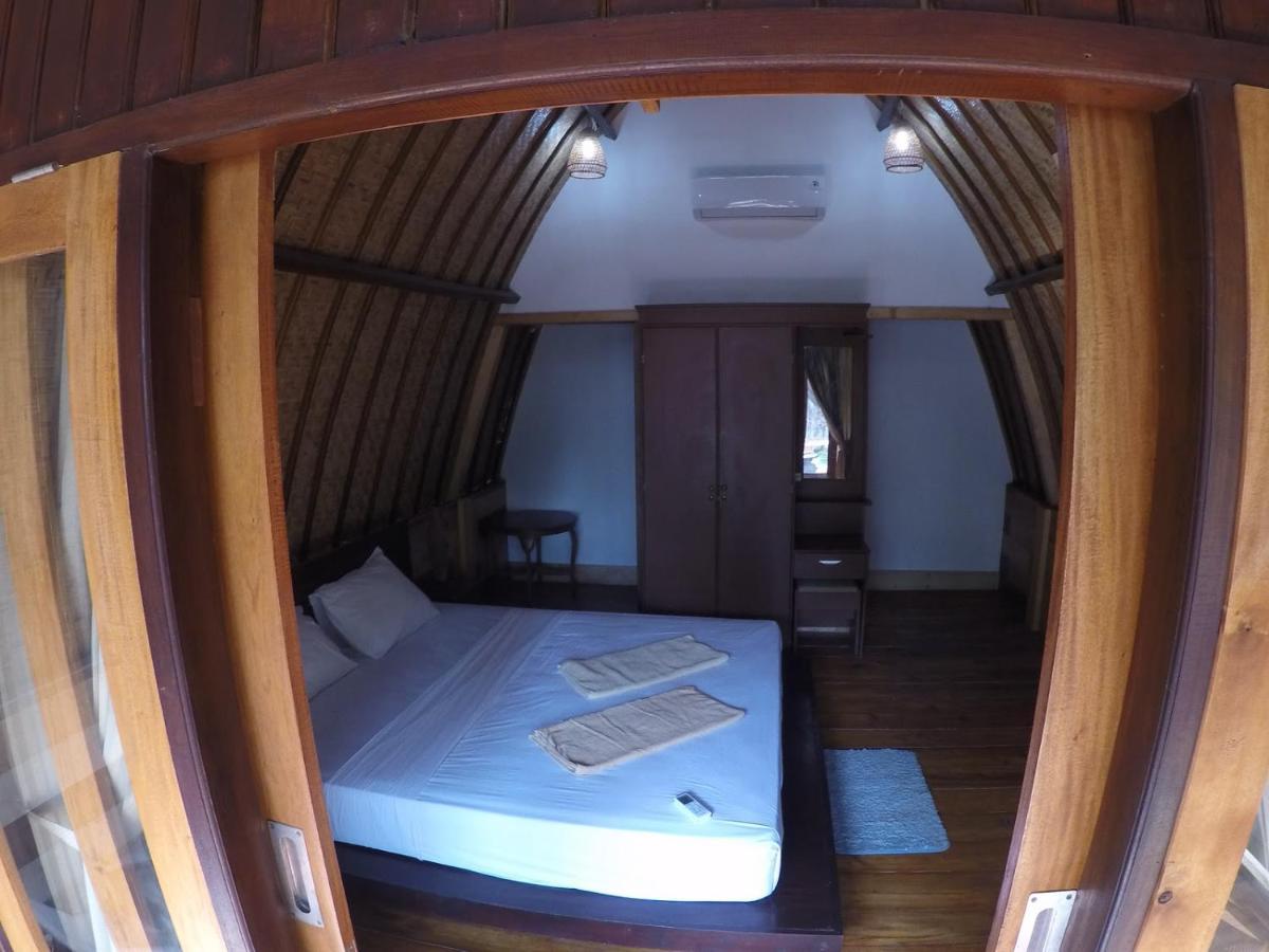 Gili Smile Bungalow Gili Trawangan Eksteriør billede