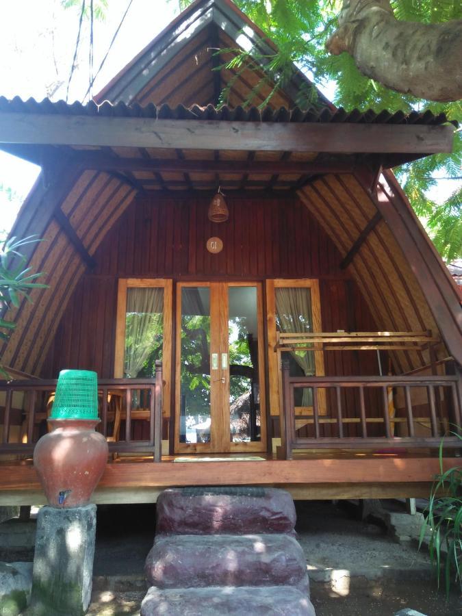 Gili Smile Bungalow Gili Trawangan Eksteriør billede