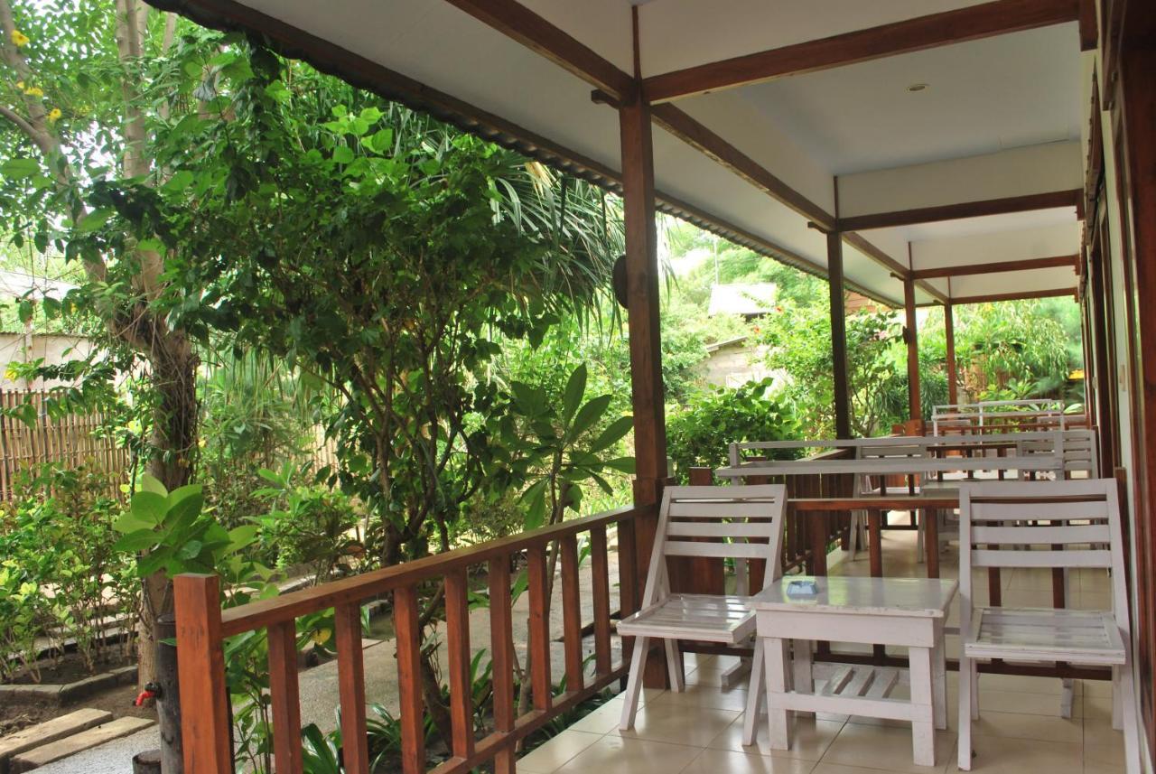 Gili Smile Bungalow Gili Trawangan Eksteriør billede