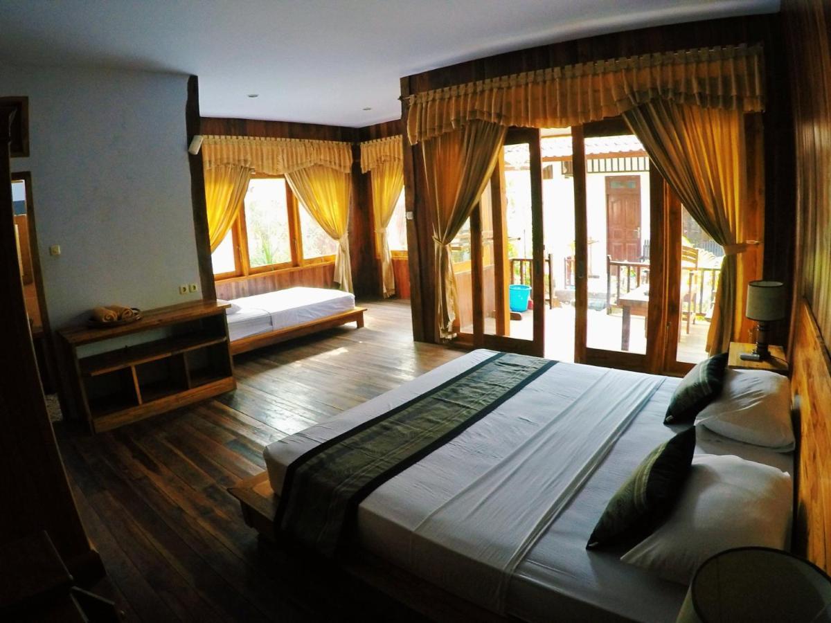 Gili Smile Bungalow Gili Trawangan Eksteriør billede